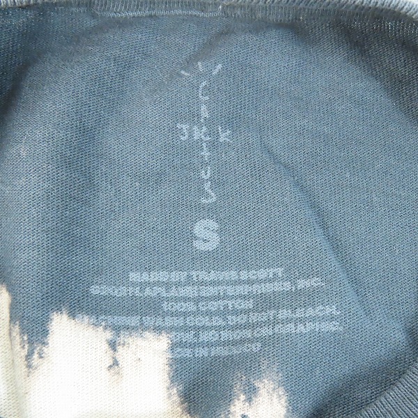 実際に弊社で買取させて頂いたCactus Jack × KAWS/カクタス ジャック×カウズ フラグメントデザイン TEE 長袖Tシャツ TIE DYE/Sの画像 2枚目