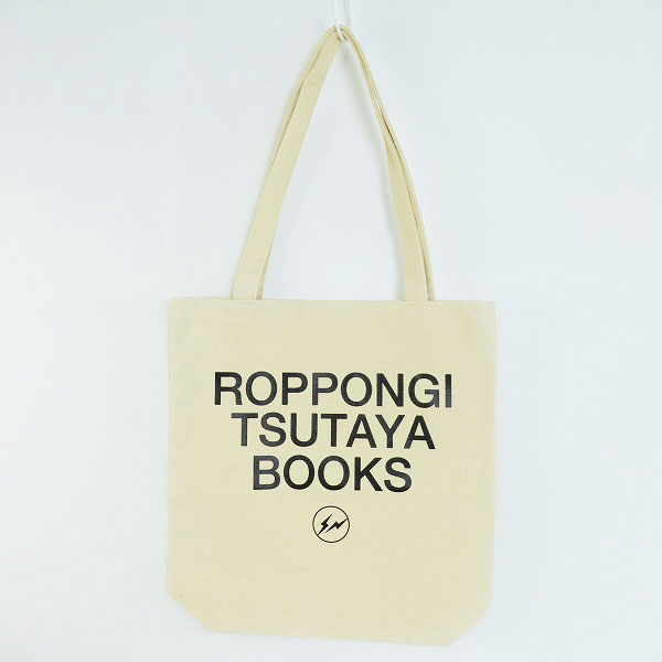 実際に弊社で買取させて頂いた(2)六本木 蔦屋書店 × fragment design/フラグメントデザイン トートバッグ ベージュ系