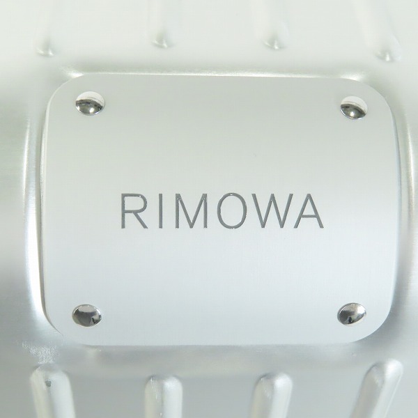 実際に弊社で買取させて頂いたRIMOWA/リモワ ORIGINAL CHEK-IN Ｍ/オリジナル チェックイン 4輪 キャリーケース 925.63/60Lの画像 3枚目