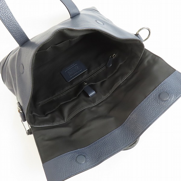 実際に弊社で買取させて頂いたCOACH/コーチ ハミルトン ペブルド レザー ポートフォリオ ブリーフ ケース F75757の画像 3枚目