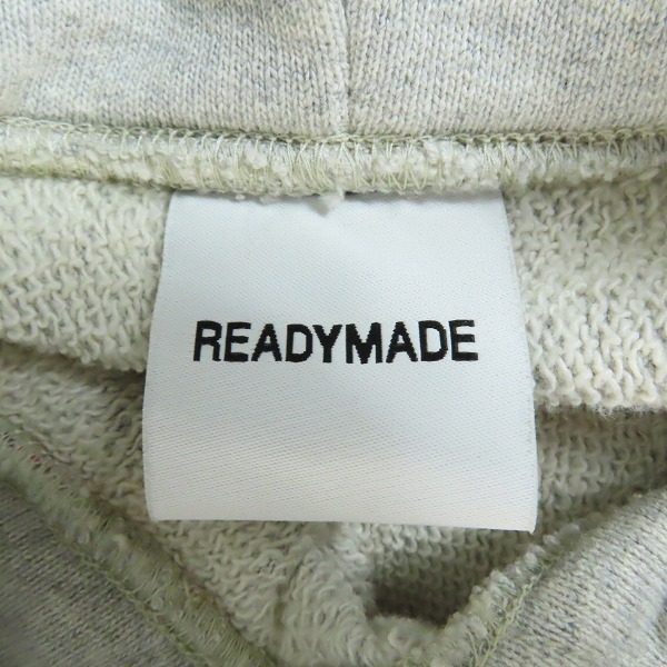 実際に弊社で買取させて頂いたREADYMADE/レディメイド HOODIE FONTAINE コットン プルオーバーパーカー/Sの画像 2枚目