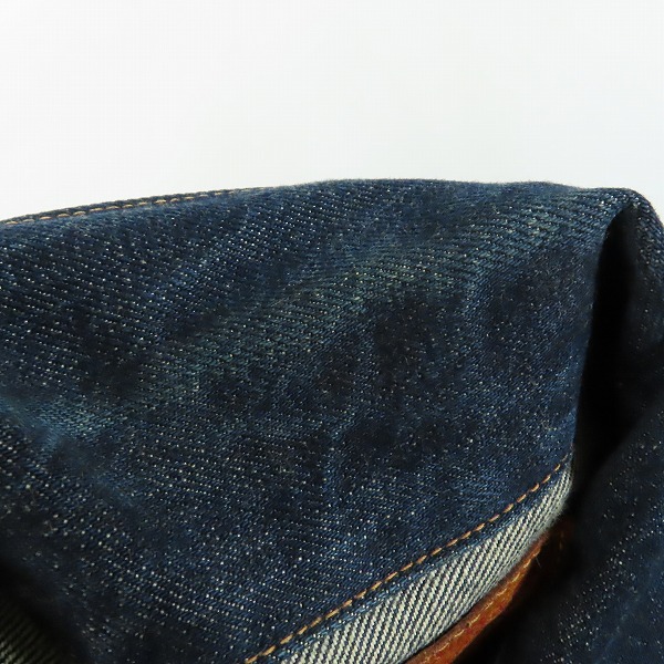 実際に弊社で買取させて頂いたLevis/リーバイス 507XX 復刻 デニムジャケット 70507/40の画像 6枚目