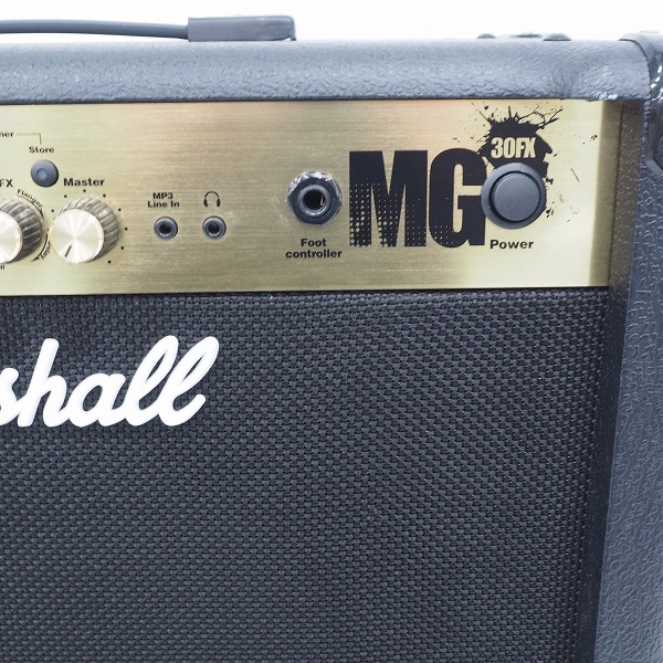 実際に弊社で買取させて頂いた★Marshall/マーシャル MG30FX エレキギター用コンボアンプの画像 2枚目