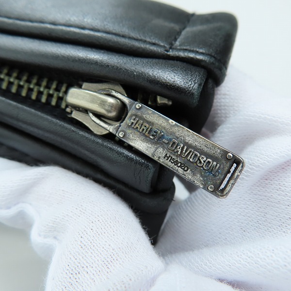 実際に弊社で買取させて頂いたHARLEY DAVIDSON/ハーレーダビッドソン レザージャケット/Sの画像 6枚目