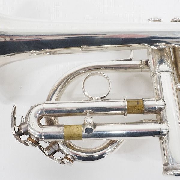 実際に弊社で買取させて頂いたYAMAHA/ヤマハ Xenoシリーズ YCR-8620S/YCR8620S コルネット 銀メッキ仕上げの画像 8枚目