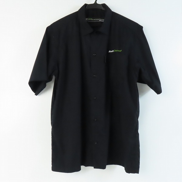 実際に弊社で買取させて頂いたBackChannel/バックチャンネル 半袖シャツ ブラック/Mの画像 1枚目