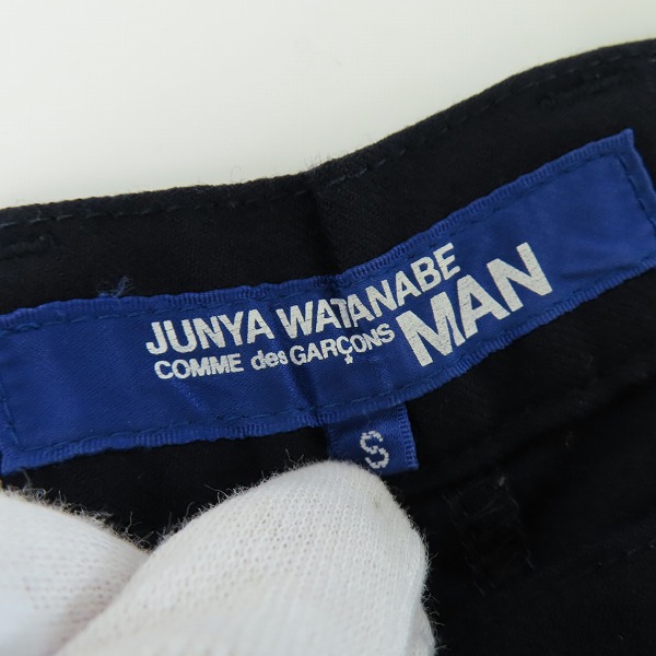実際に弊社で買取させて頂いたJUNYA WATANABE MAN/ジュンヤワタナベマン COMME des GARCONS//コムデギャルソ スラックス/パンツ WT-P028/Sの画像 2枚目