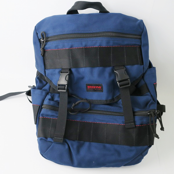 実際に弊社で買取させて頂いたBRIEFING/ブリーフィング SIMPLE FLAP/シンプルフラップ リュックサック バックパック