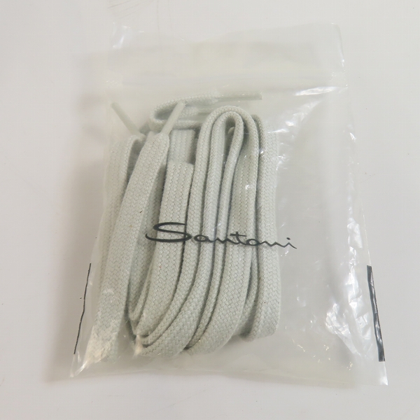 実際に弊社で買取させて頂いたSANTONI/サントーニ レザースニーカー/7.5の画像 8枚目