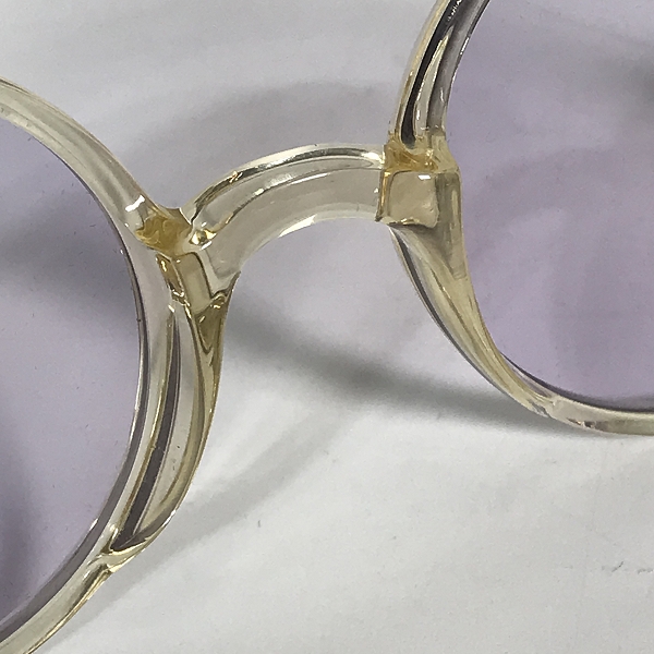 実際に弊社で買取させて頂いた白山眼鏡店/ハクサンガンキョウテン ラウンド メガネフレーム アイウェアの画像 4枚目