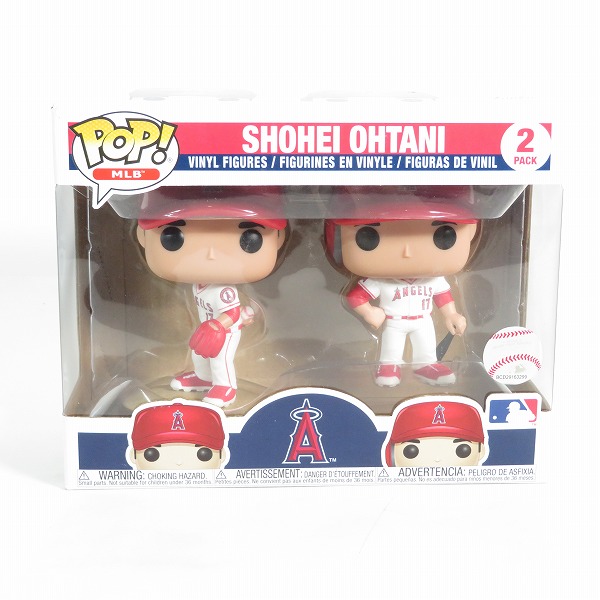 実際に弊社で買取させて頂いたFunko/ファンコ Pop/ポップ MLBオフィシャル/ロサンゼルス エンゼルス 大谷翔平選手 フィギュア 2PACK