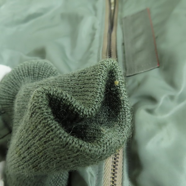 実際に弊社で買取させて頂いたTHE REAL McCOY’s/ザリアルマッコイズ フライトジャケット  L-28/XSの画像 6枚目