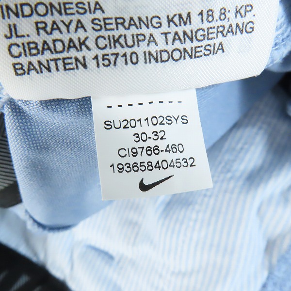 実際に弊社で買取させて頂いたNIKE GOLF/ナイキ ゴルフ DRYFIT ドライフィット パンツ メンズ デニム調 ライトブルー CI9766-460/M(30×32)の画像 5枚目
