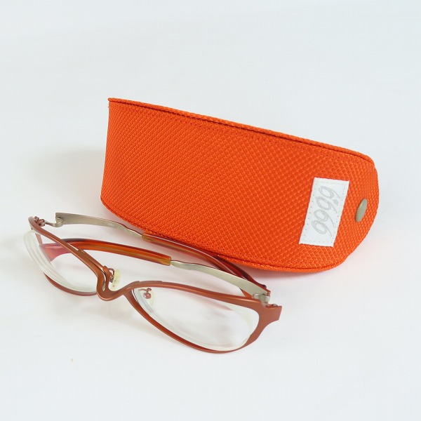 実際に弊社で買取させて頂いた999.9/フォーナインズ 眼鏡/メガネフレーム S-591Tの画像 9枚目