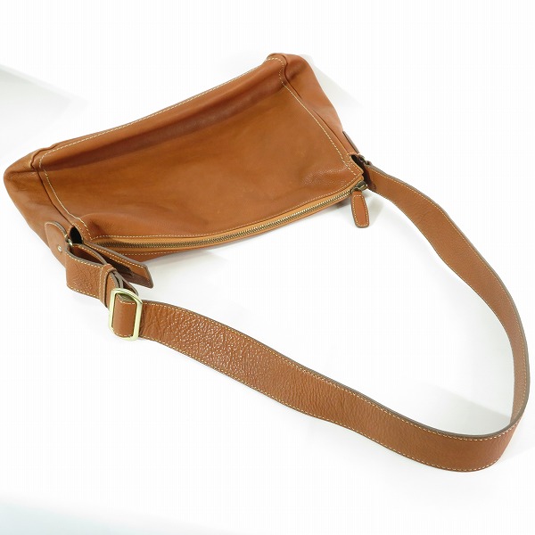 実際に弊社で買取させて頂いた土屋鞄製造所/ツチヤカバン Tone/トーン オイルヌメ ソフトルーズショルダーバッグの画像 2枚目