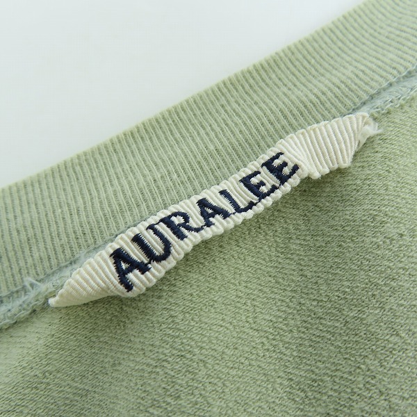 実際に弊社で買取させて頂いたAURALEE/オーラリー コットン Tシャツ A9ST02NU/4の画像 2枚目