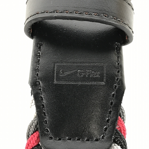 実際に弊社で買取させて頂いたNIKE GOLF/ナイキ ゴルフ G-Flex ストレッチウーブンマスターズゴルフベルト ブラック レッド の画像 4枚目