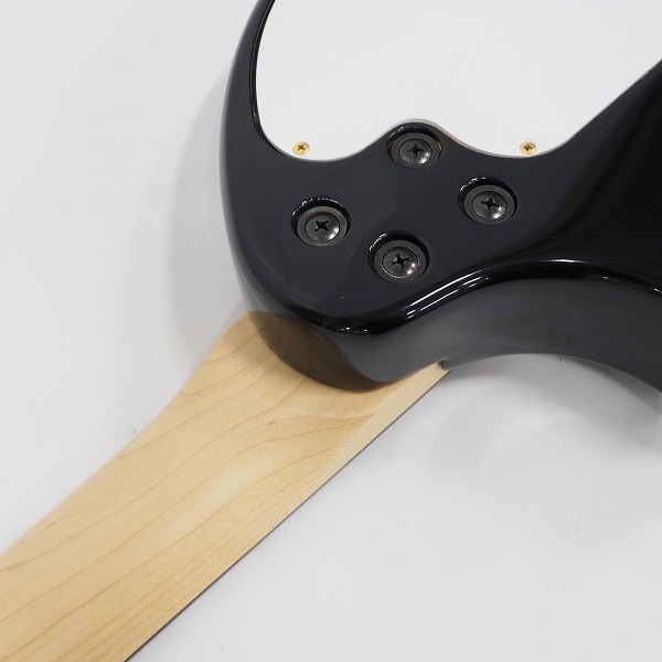 実際に弊社で買取させて頂いた★【難有り】FERNANDES/フェルナンデス ZO-3C ぞうさん ゴールドパーツ アンプ内蔵ギター マッチングヘッド ケース付の画像 8枚目