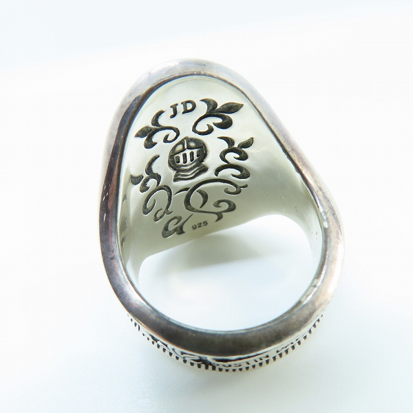 実際に弊社で買取させて頂いたJustin Davis/ジャスティンデイビス LEGENDARY リング 指輪 NEVERMIND THEFUTURE SRJ800/21号の画像 6枚目