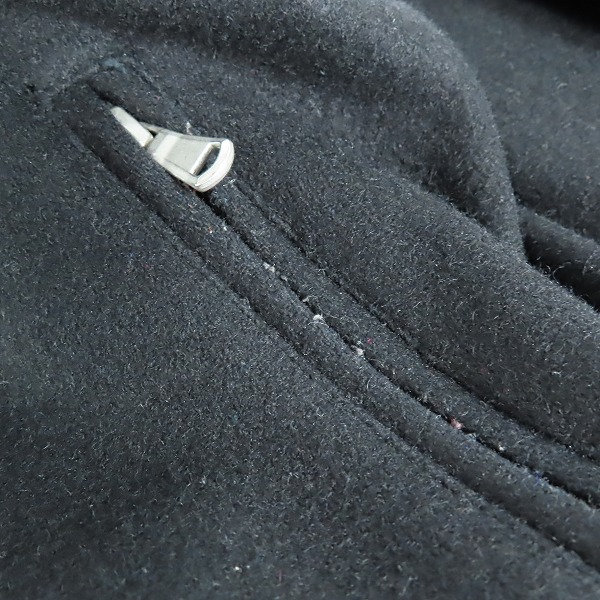 実際に弊社で買取させて頂いたNO ID.BLACK/ノーアイディー ブラック ダブルライダースジャケット ブラック 445006-262C/1の画像 6枚目