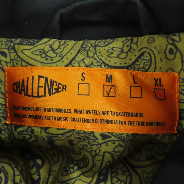 実際に弊社で買取させて頂いたCHALLENGER/チャレンジャー TECHNICAL JACKET CLG-JK 021-008/Mの画像 2枚目