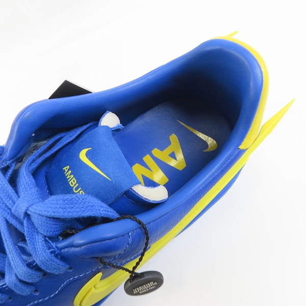 実際に弊社で買取させて頂いた【未使用】 NIKE×AMBUSH/ナイキ×アンブッシュ AIR FORCE 1 LOW SP/エアフォース 1 ロー スペシャル DV3464-400/28の画像 4枚目
