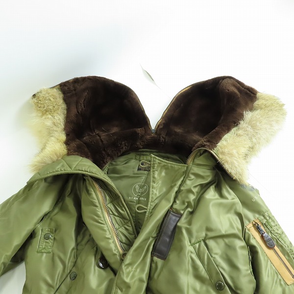 実際に弊社で買取させて頂いたTHE REAL McCOY’s/ザリアルマッコイズ AF-33-(038)7385 SIGMUND EISNER CO. 実名復刻 N-2/XSの画像 7枚目