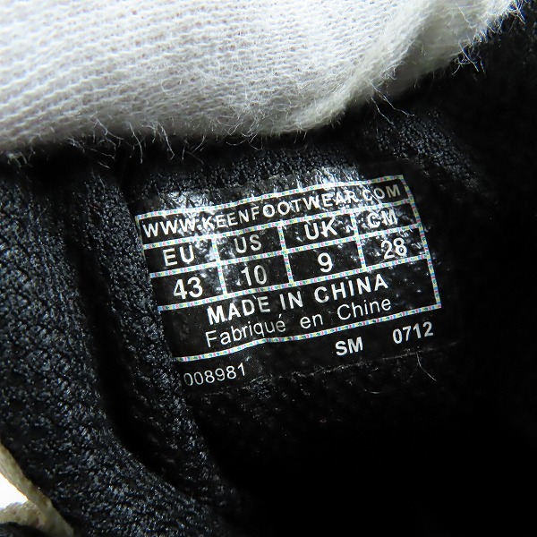 実際に弊社で買取させて頂いたKEEN/キーン Targhee II Mid/タージー2ミッド トレッキングブーツ 1008981 /28の画像 5枚目