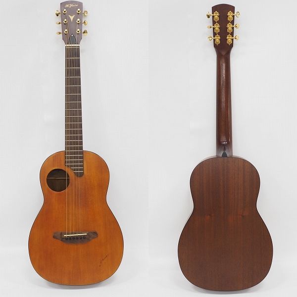 実際に弊社で買取させて頂いた★K.Yairi/ヤイリ Compact Series Nocturne/ノクターン コンパクトギター/アコースティックギター ギグケース付の画像 1枚目