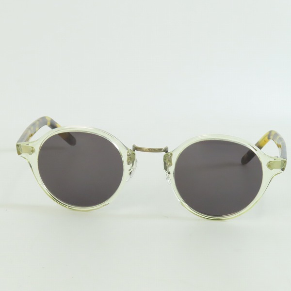 実際に弊社で買取させて頂いたOLIVER PEOPLES/オリバーピープルズ サングラス/アイウェア BECR/DTB 1955 雅 Limited Editionの画像 1枚目
