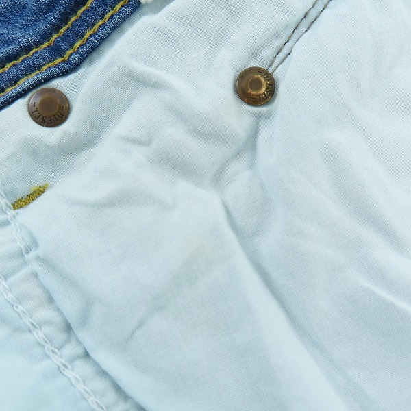 実際に弊社で買取させて頂いたDIESEL/ディーゼル BELTHER REGULAR SLIM-TAPERED/BELTHER 0850W STETCH デニムパンツ W34L32の画像 8枚目