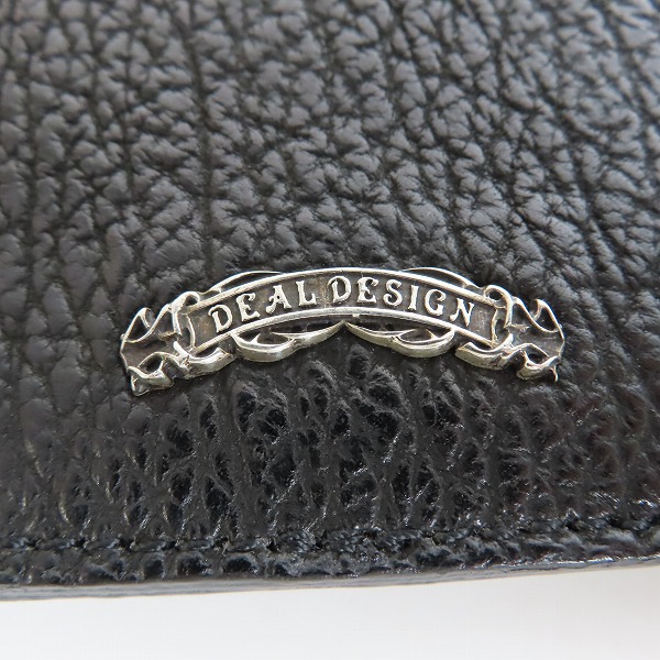 実際に弊社で買取させて頂いたDEAL DESIGN/ディールデザイン レザー カードケース/パスケース 小銭入れ/コインケース 2点セットの画像 7枚目