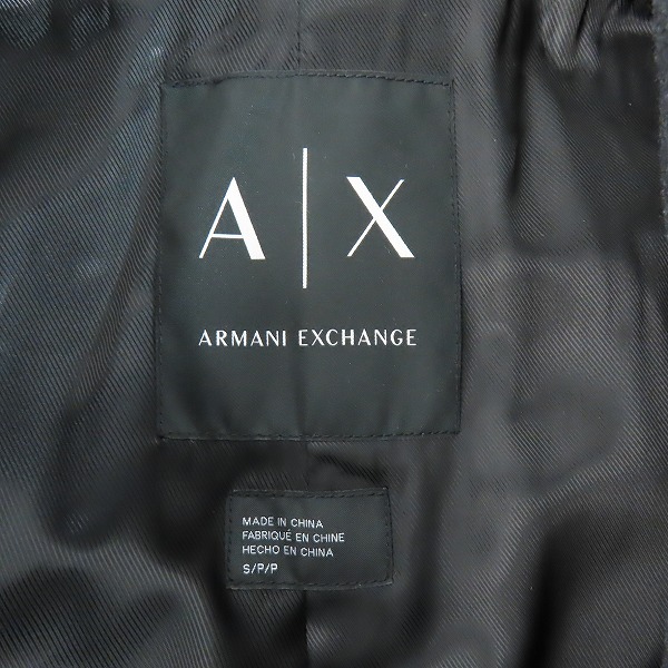実際に弊社で買取させて頂いたARMANI EXCHANGE/アルマーニエクスチェンジ Pコート/Sの画像 2枚目