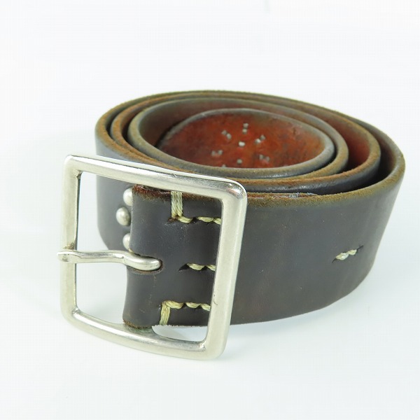 実際に弊社で買取させて頂いたVINTAGE WORKS/ヴィンテージ ワークス スタッズ レザーベルト DH5697/35/89