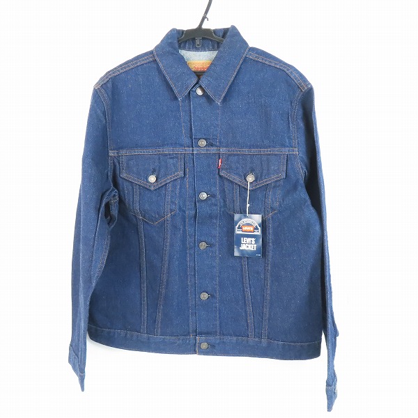 実際に弊社で買取させて頂いた【未使用】LEVI'S/リーバイス 70505-0217 日本製 デニムジャケット/42