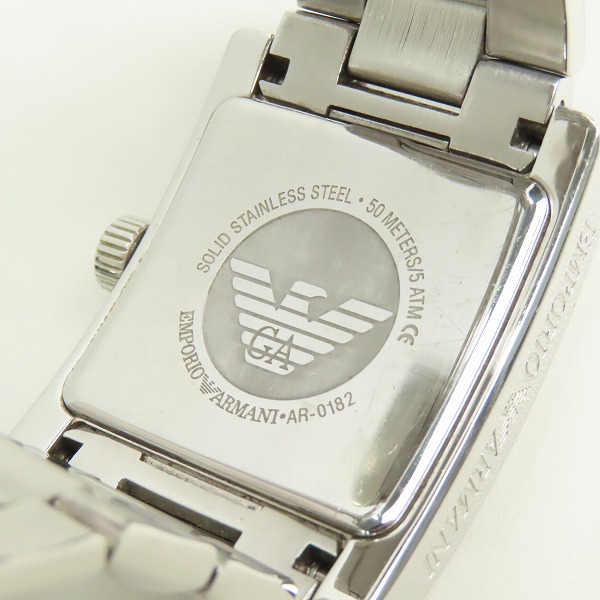 実際に弊社で買取させて頂いたEMPORIO ARMANI/エンポリオアルマーニ 腕時計 AR-0182の画像 4枚目