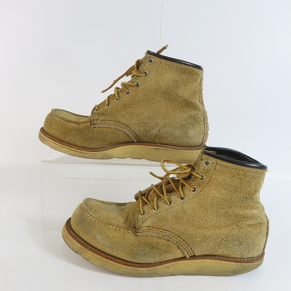 実際に弊社で買取させて頂いたREDWING/レッドウィング 四角犬タグ アイリッシュセッター ブーツ/7.5Eの画像 3枚目