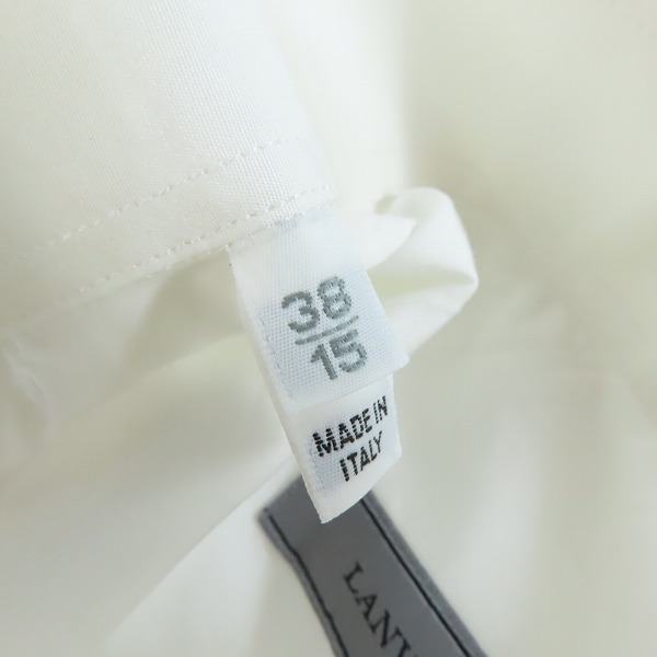 実際に弊社で買取させて頂いたLANVIN/ランバン 長袖シャツ/カッターシャツ 38/15の画像 3枚目