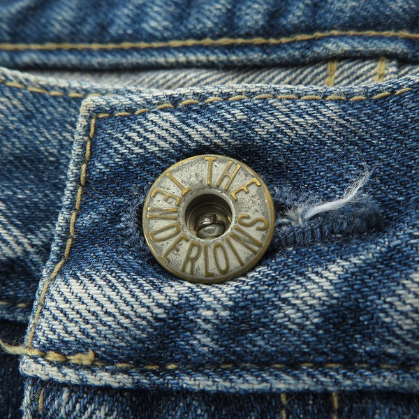 実際に弊社で買取させて頂いたTENDERLOIN/テンダーロイン K7 デニムパンツ/ジーンズ リペア加工 34の画像 8枚目