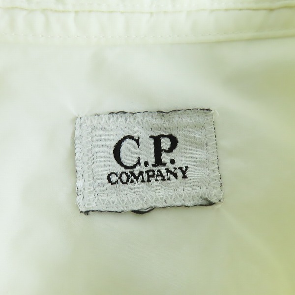 実際に弊社で買取させて頂いたC.P.COMPANY/シーピーカンパニー 長袖シャツ ホワイト /Lの画像 2枚目