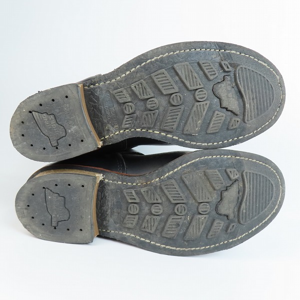 実際に弊社で買取させて頂いたRED WING/レッドウィング 11" ENGINEER/11インチ レザーエンジニアブーツ 2268 9Dの画像 2枚目