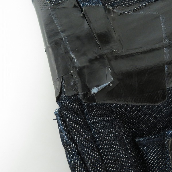 実際に弊社で買取させて頂いたDOLCE&GABBANA/ドルチェ&ガッバーナ 14 GOLD ブラックテープ デニムパンツ G33CLD/G8A40/46の画像 8枚目