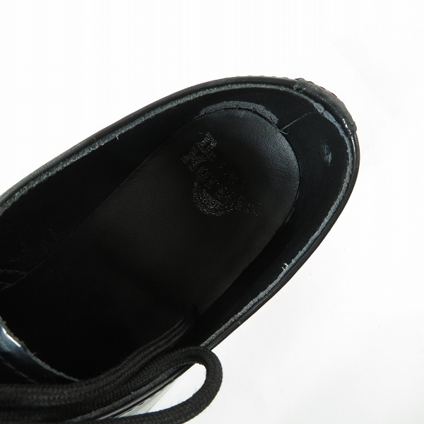 実際に弊社で買取させて頂いたDr.Martens/ドクターマーチン レザーシューズ 3ホール 24757 AW006 GB07X/UK9の画像 4枚目