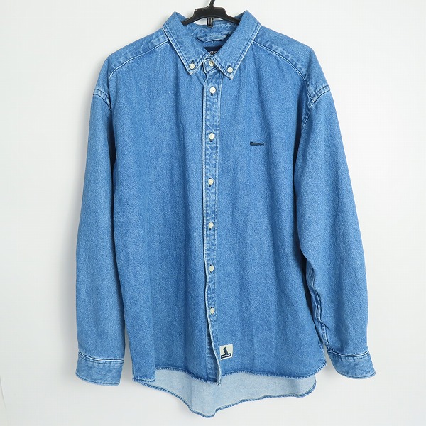実際に弊社で買取させて頂いたDESCENDANT/ディセンダント 23AW ALLEN DENIM LS SHIRT COLOR/デニムシャツ 232WVDS-SHM01/2