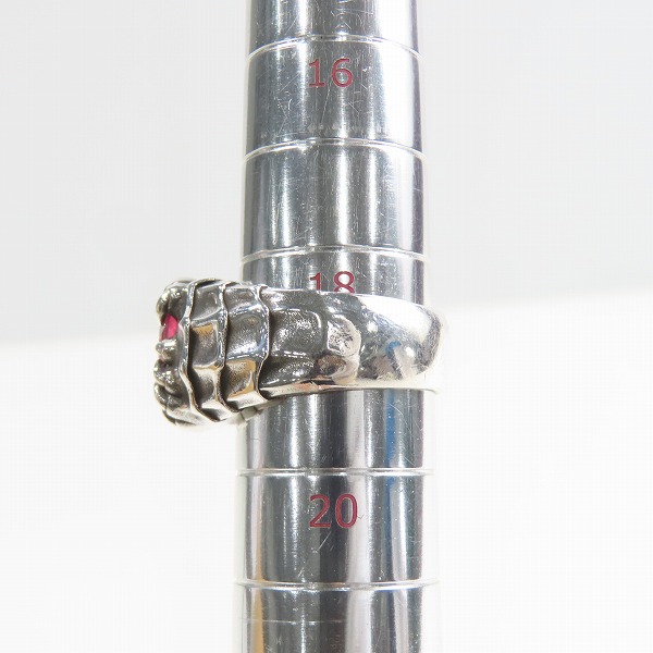 実際に弊社で買取させて頂いたBloody Mary/ブラッディマリー Seek/シーク/捜す リング ストーン/19号の画像 8枚目