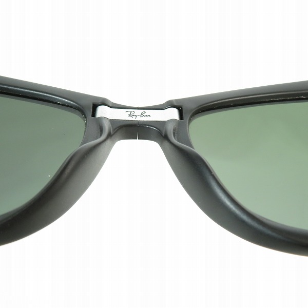 実際に弊社で買取させて頂いたRay-Ban/レイバン FOLDING WAYFARER/ウェイファーラー 折り畳み サングラス/アイウェア ブラック RB4105 601-Sの画像 6枚目