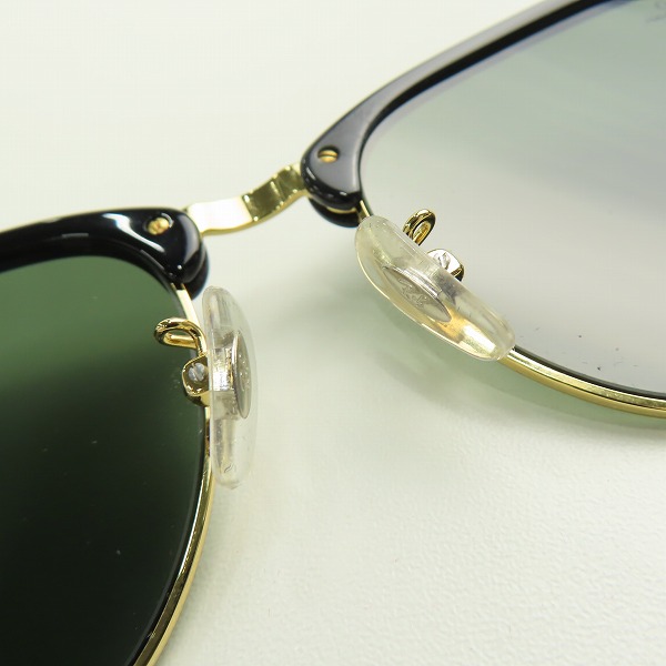 実際に弊社で買取させて頂いたRay-Ban/レイバン CLUB MASTER/クラブマスター サングラス アイウェア RB3016 W0365の画像 4枚目