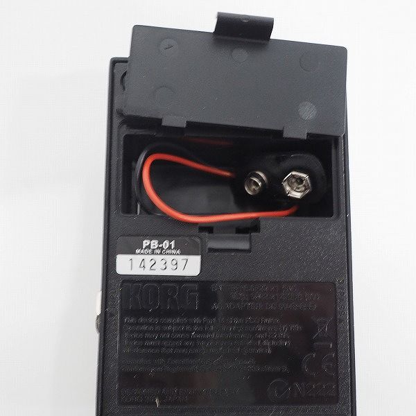 実際に弊社で買取させて頂いたKORG/コルグ Pitchblack/ピッチブラック ギター/ベース用 ペダルチューナー PB-01【動作確認済】の画像 7枚目