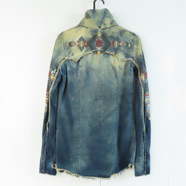 実際に弊社で買取させて頂いたL.G.B./ルグランブルー スナップボタン デニムシャツ Shirt-G/STD 122SH/1の画像 1枚目