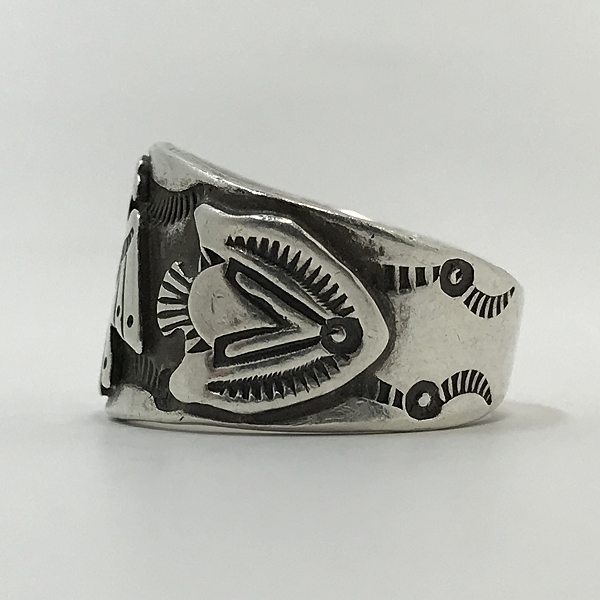 実際に弊社で買取させて頂いたTHE FLAT HEAD/フラットヘッド サンダーバード リング 17.5号の画像 3枚目